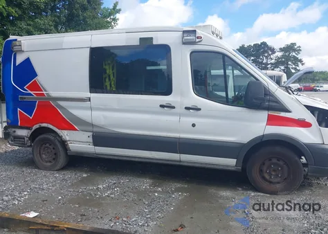 2017 Ford Transit-250 из США, поврежденный, VIN 1FDYR2CM2HKB02558